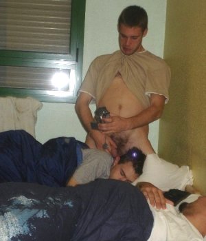 Ever had to bed down in a sweaty crowded dorm?