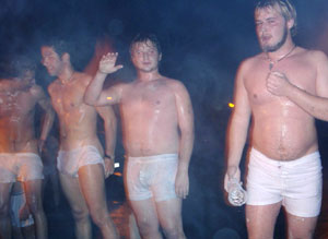 Get drunk on the sweat tainted beer that needs to be sucked from their boxers and their sexy toned bodies! - Gallery 1711
