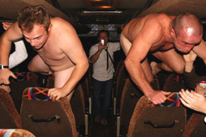 Cocks are scratched on rough upholstery in the latest sexy straight lad sport. Naked Coach Hurdles - Gallery 1733
